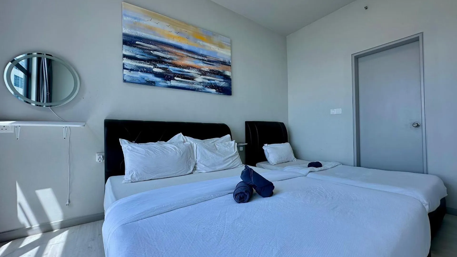 L Homestay Jesseltonquay Jq Kk City亚庇市区中心民宿2房1厕 コタキナバル アパート
