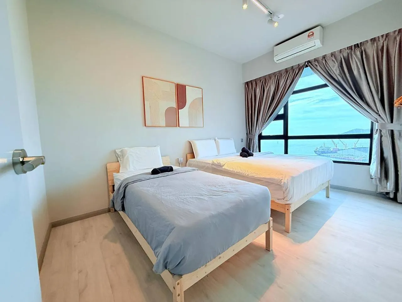 L Homestay Jesseltonquay Jq Kk City亚庇市区中心民宿2房1厕 コタキナバル 0*,  マレーシア